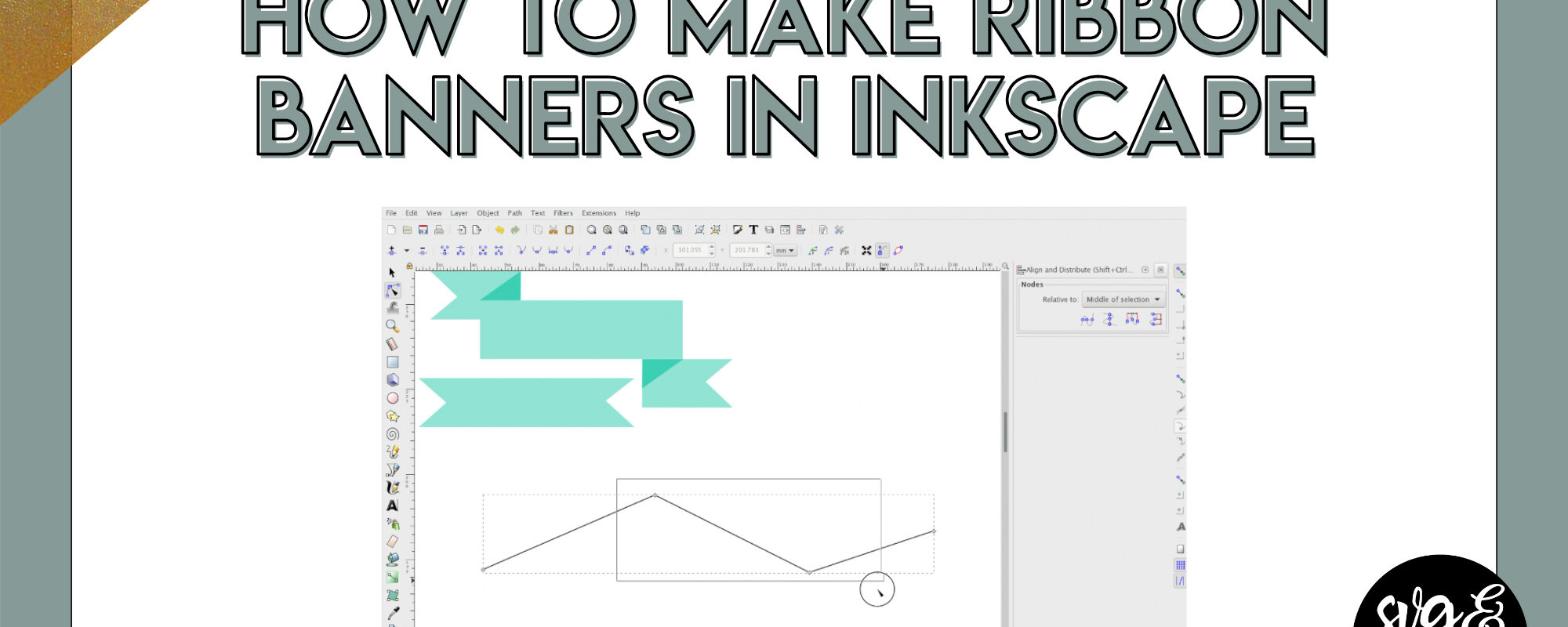 How to Make Ribbon Banners in Inkscape