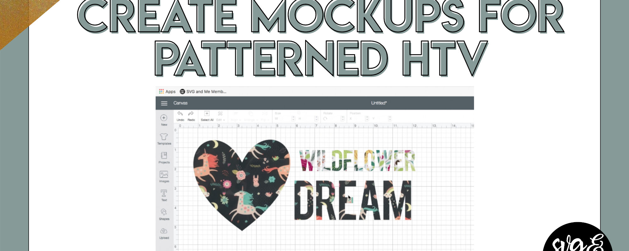 Creating Patterned HTV Mockups