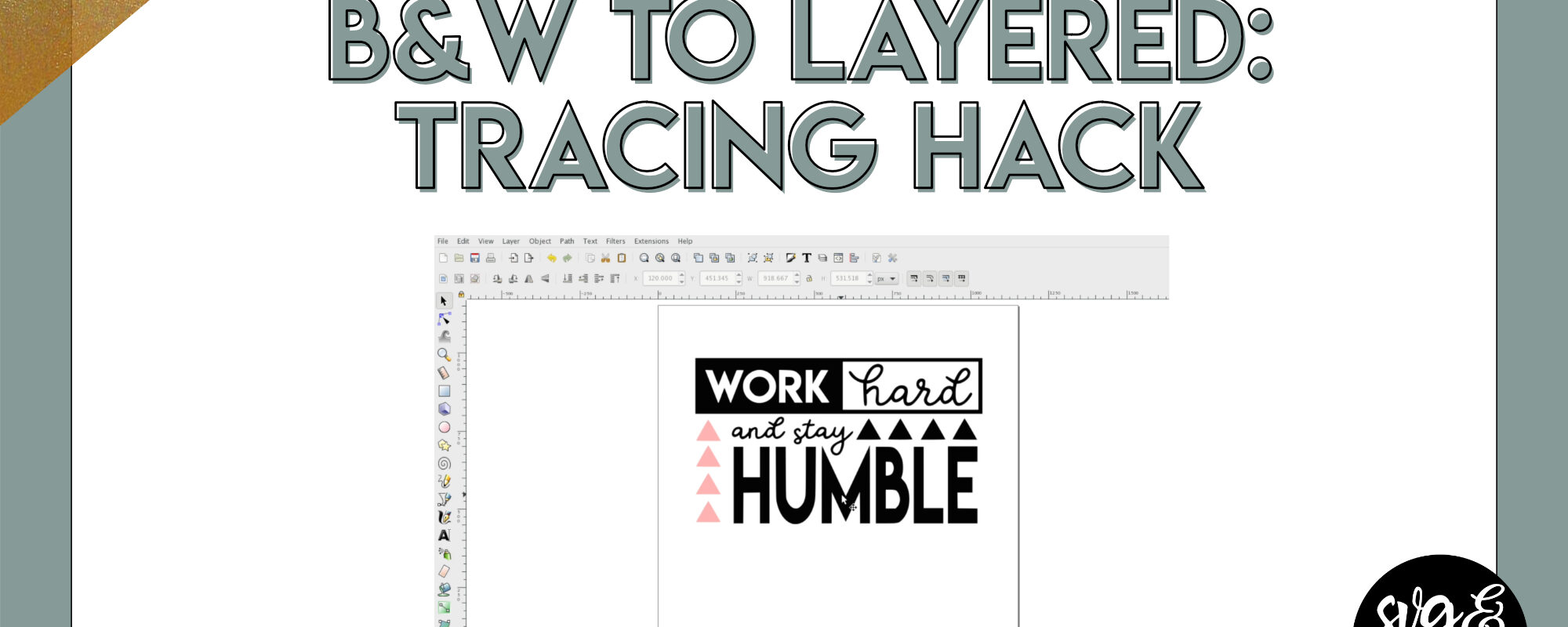 Single to Multi Color Traced Image Hack