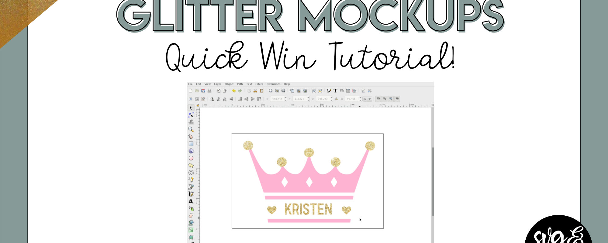 Quick Win: Glitter Mockups