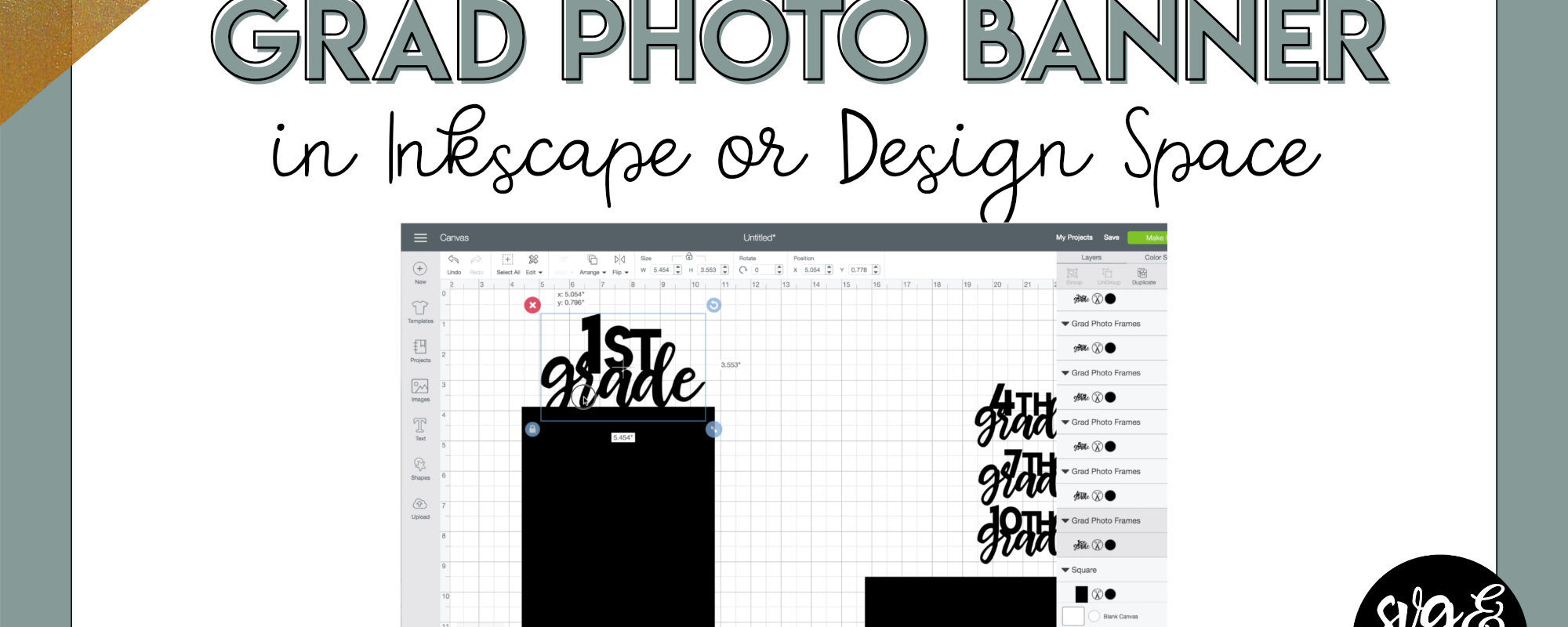 Grad Photo Banner Tutorial