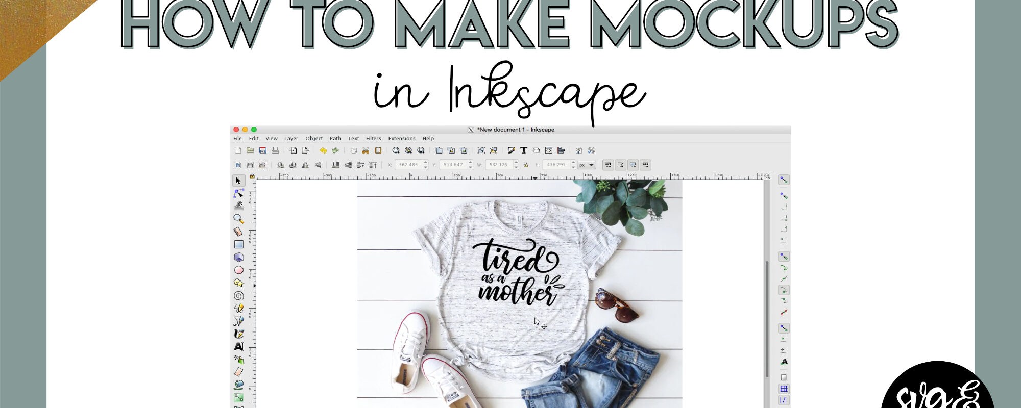 How to Create Mockups in Inkscape