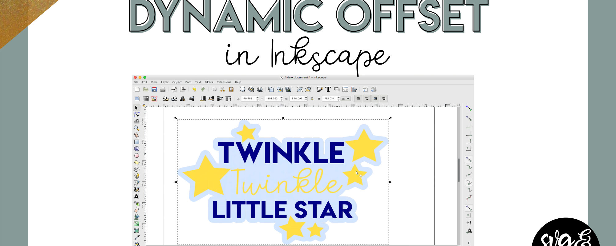 Quick Win: Dynamic Offset in Inkscape