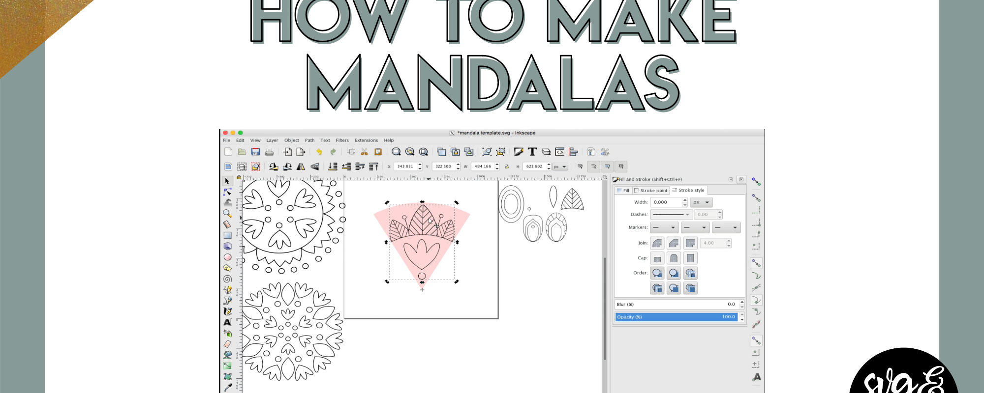How to Make Mandalas in Inkscape