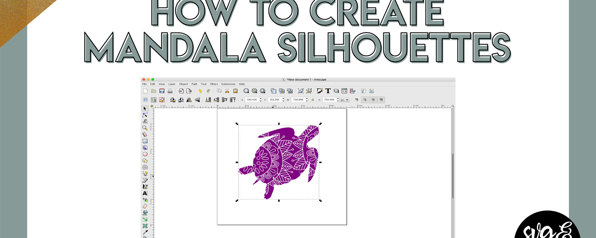 How to Create Mandala Silhouette Designs