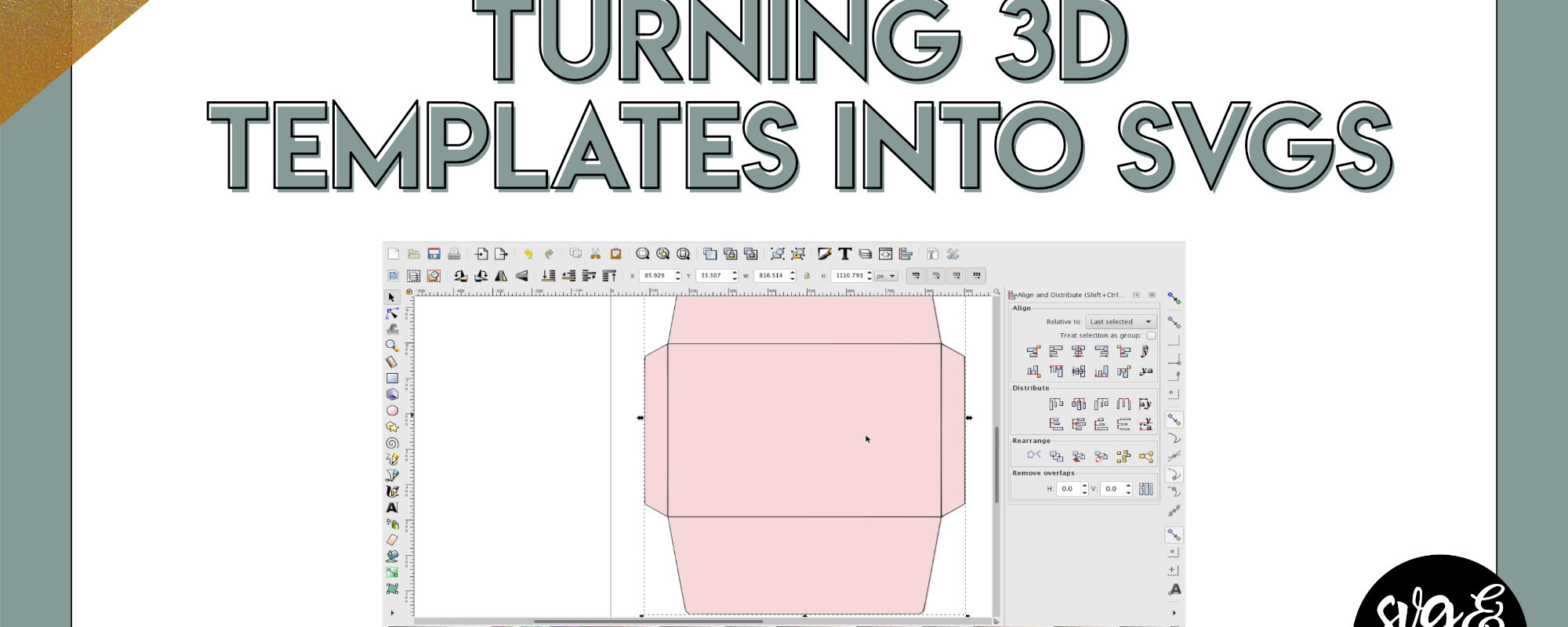 Converting 3D Templates to SVGs