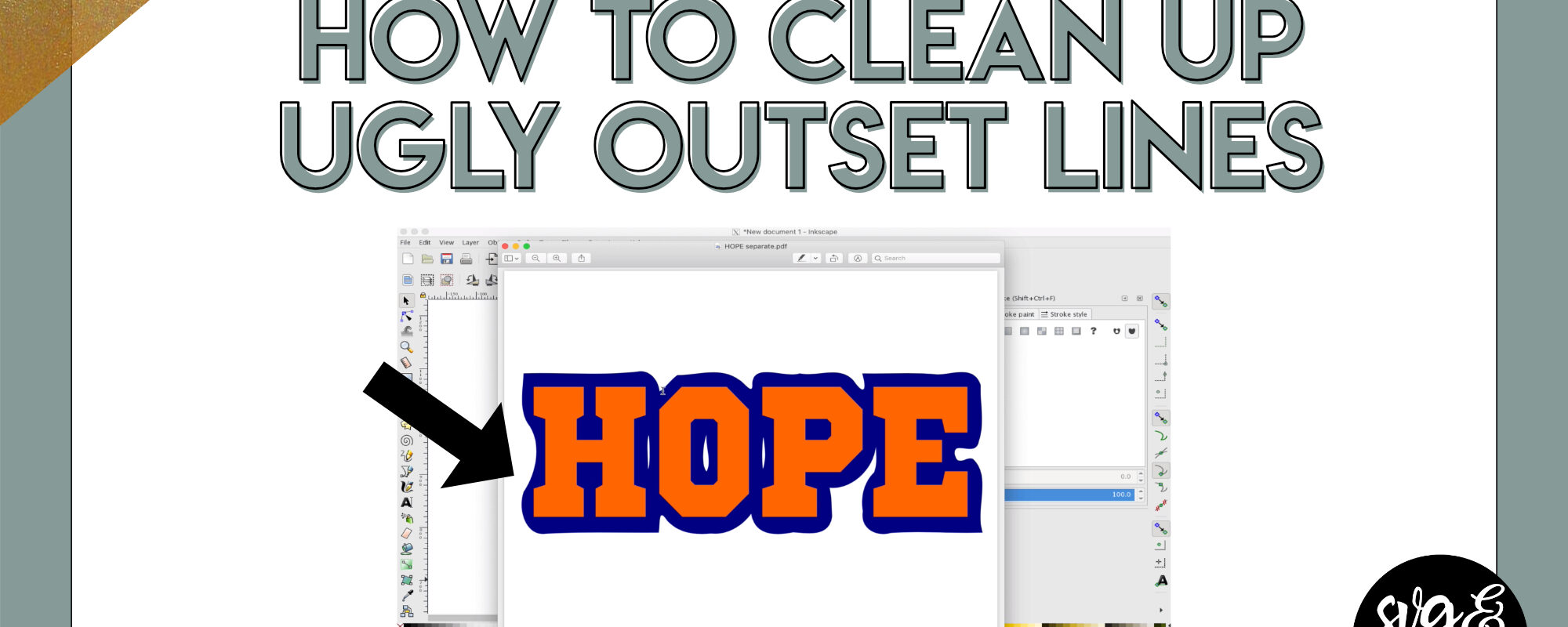 How to Fix Ugly Outset Lines