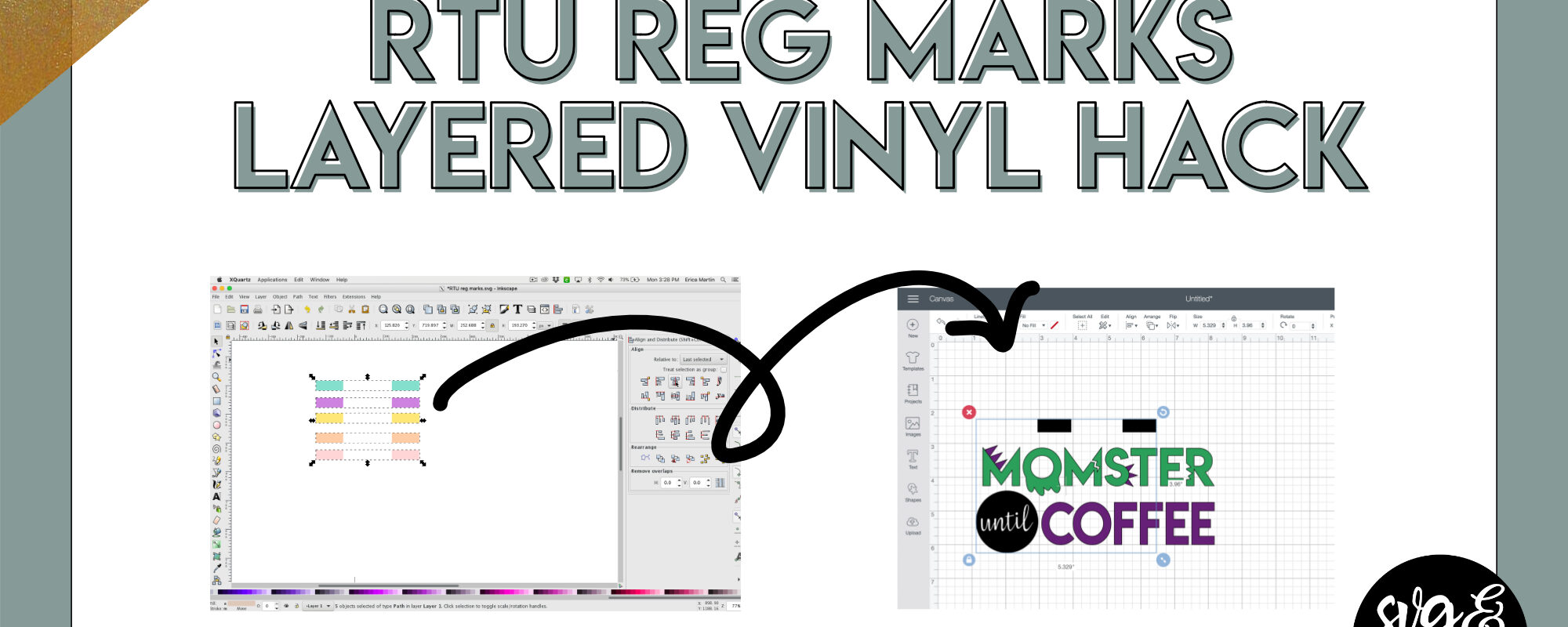 RTU Registration Marks: Layered Vinyl Hack