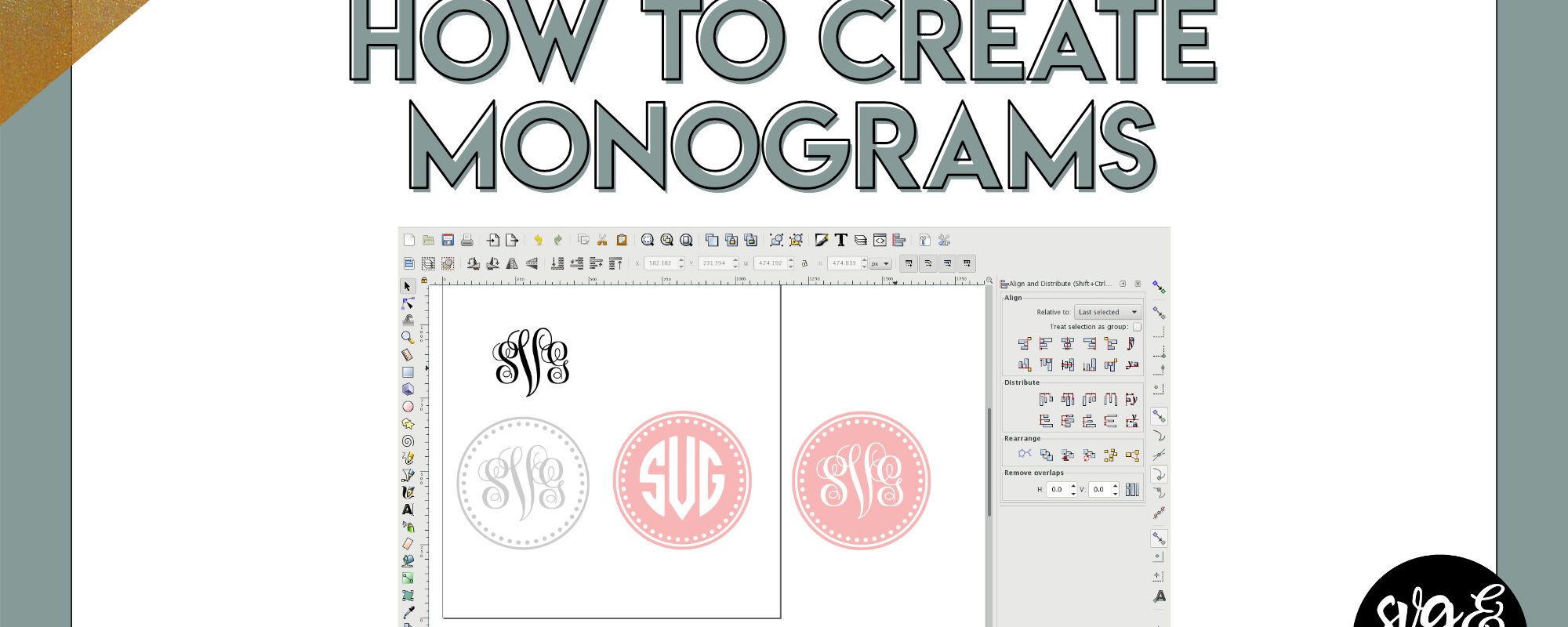 How to Create Monograms