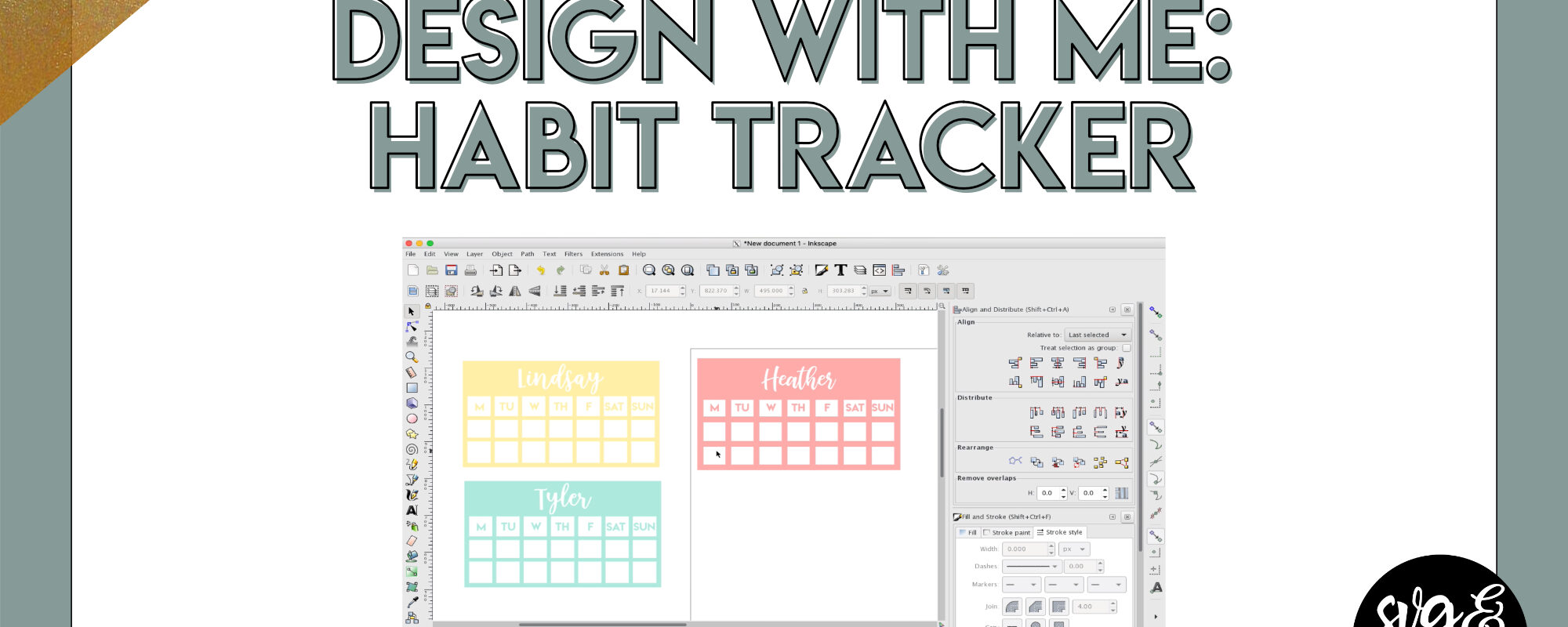 Design With Me: Habit Tracker