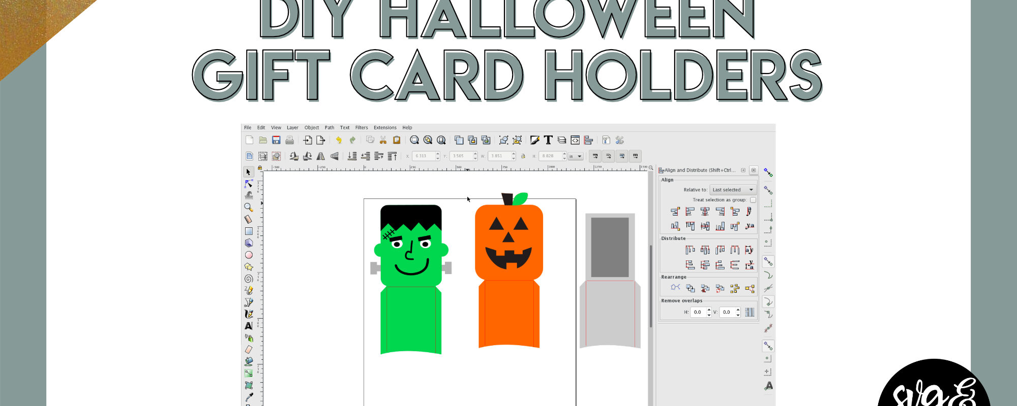 DIY Halloween Gift Card Holders