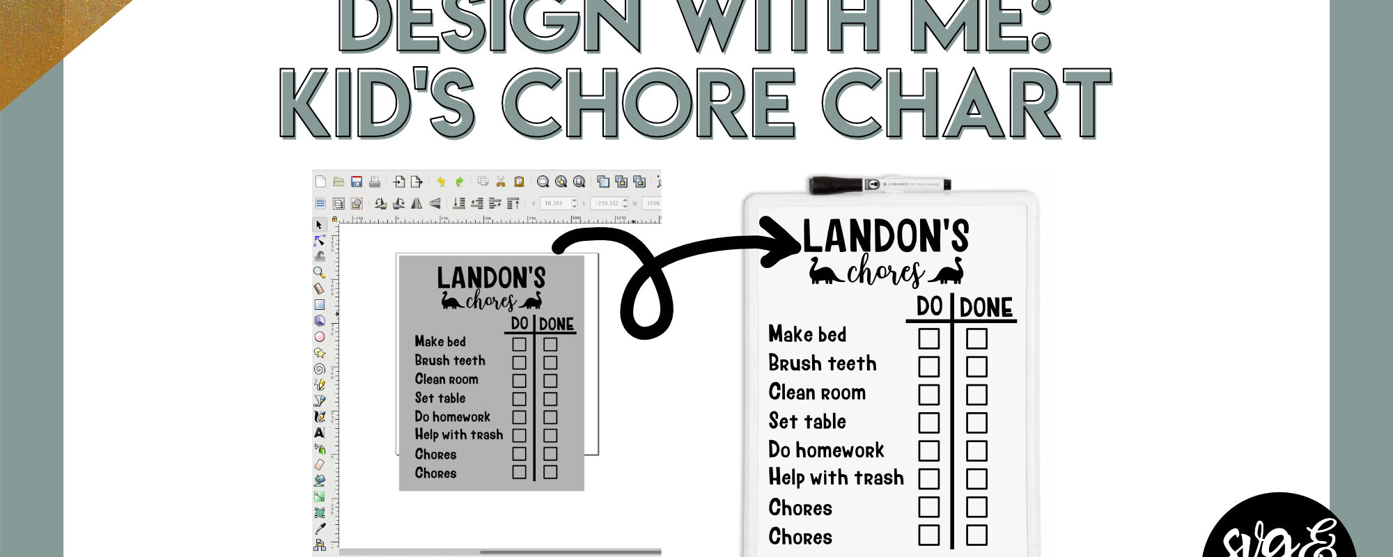 Design With Me: Kid’s Chore Chart