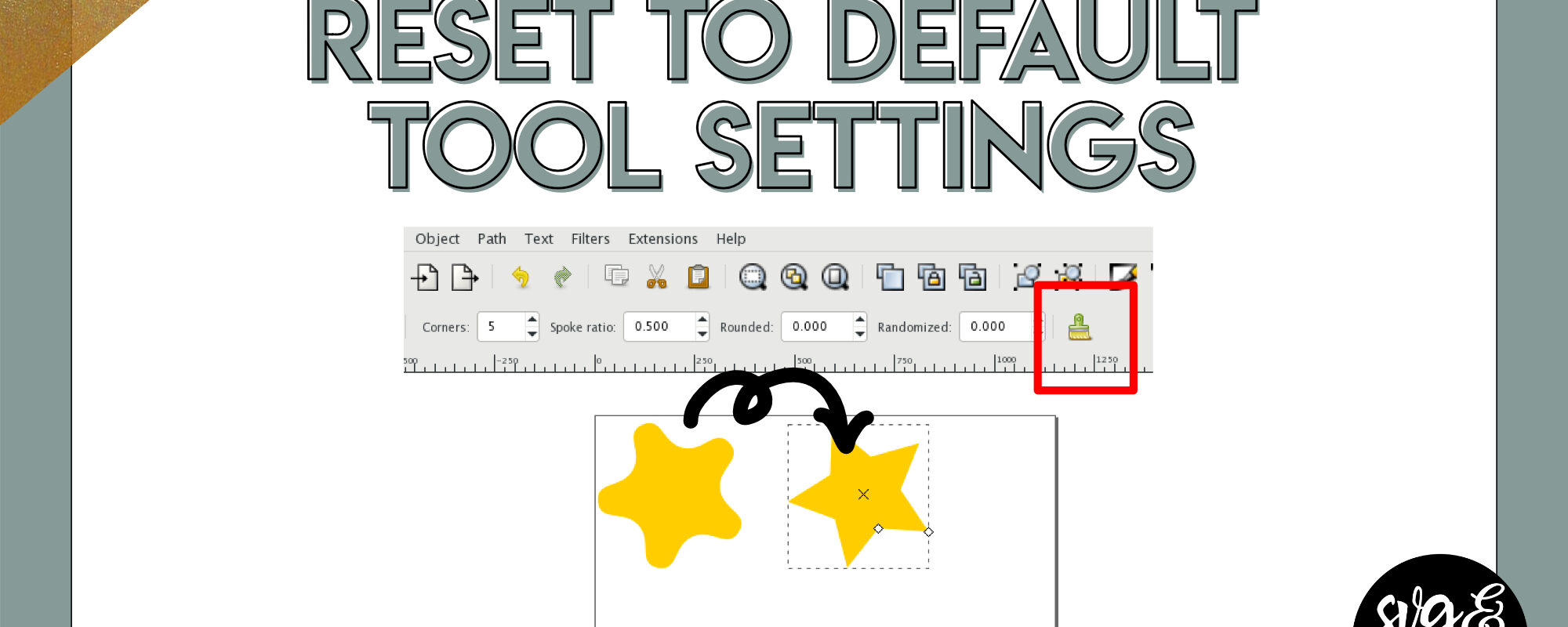 Reset Tool’s Default Settings