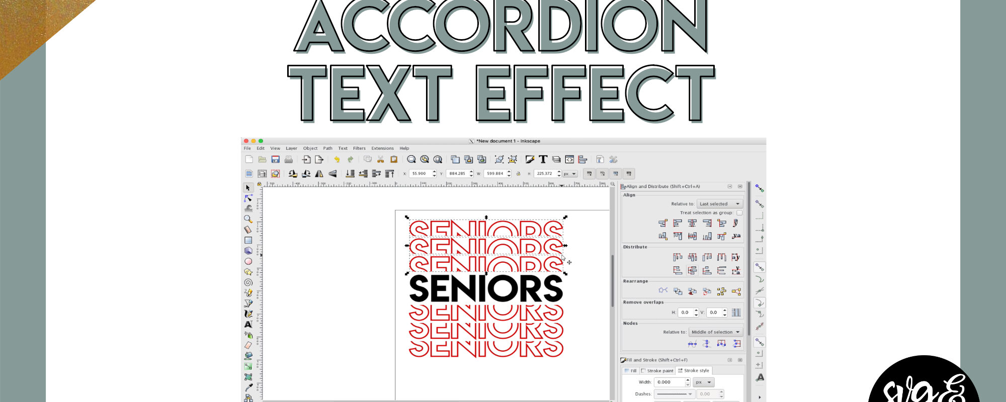 Accordion Text Effect