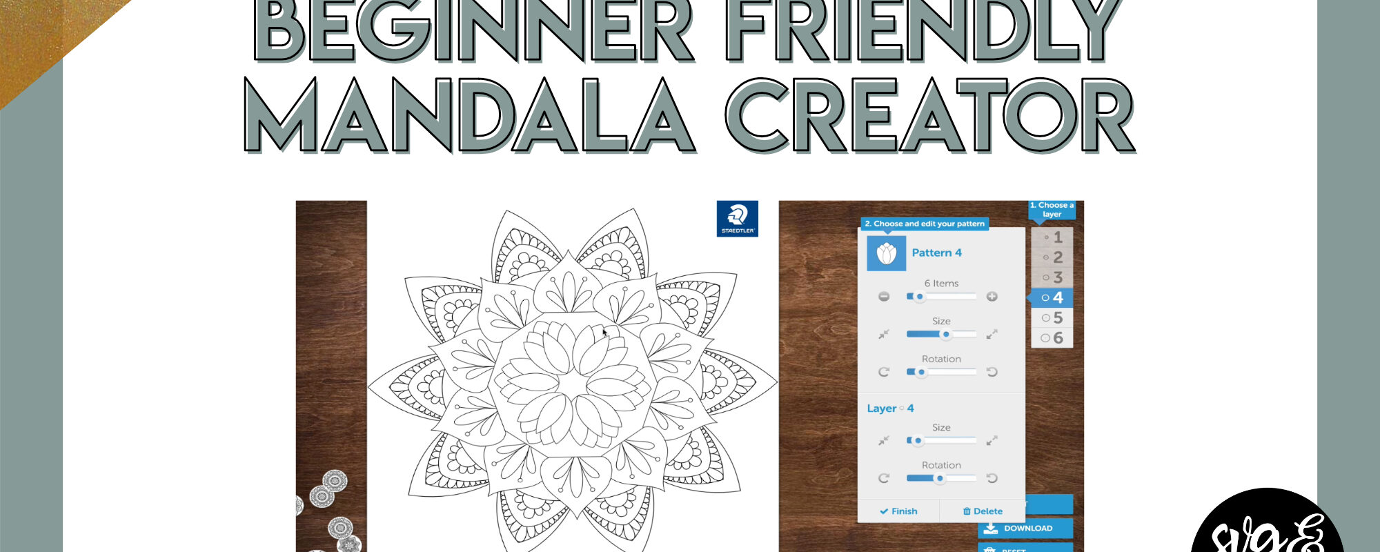 My Favorite Mandala Creator (Beginner Friendly)