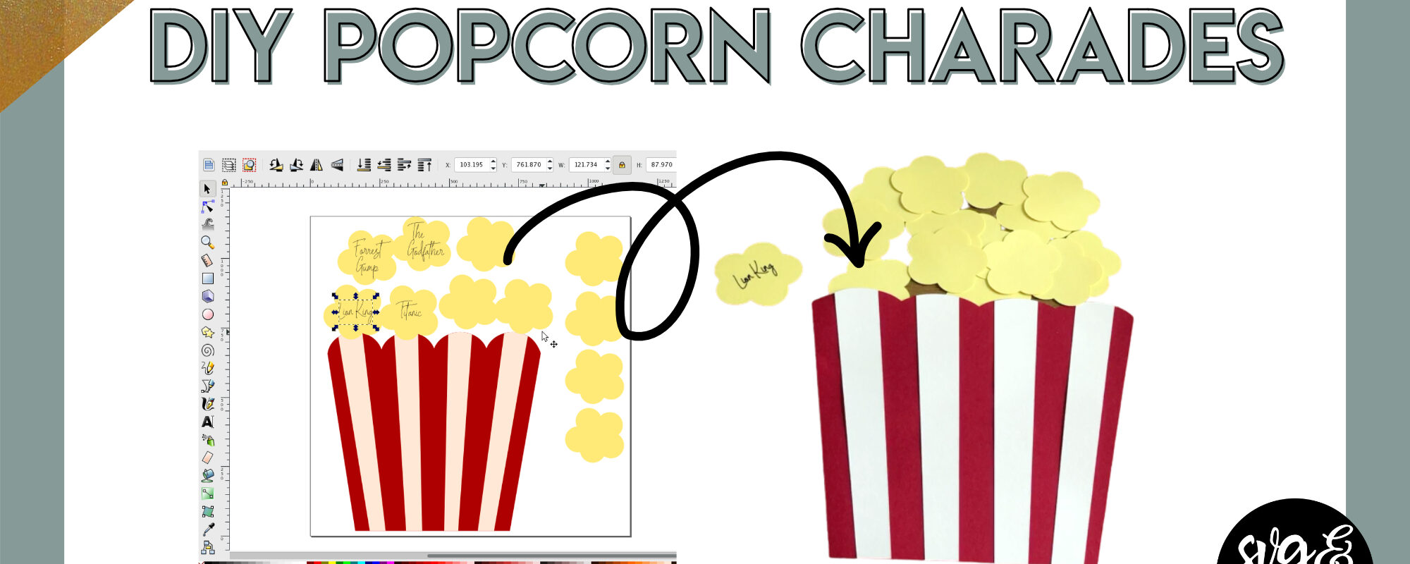 DIY Popcorn Charades Game
