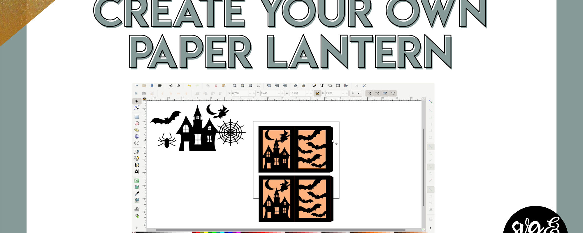Create Your Own Paper Lantern in Inkscape