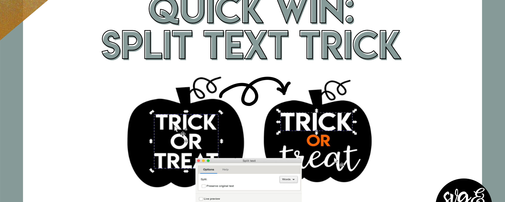 Quick Win: Split Text Trick