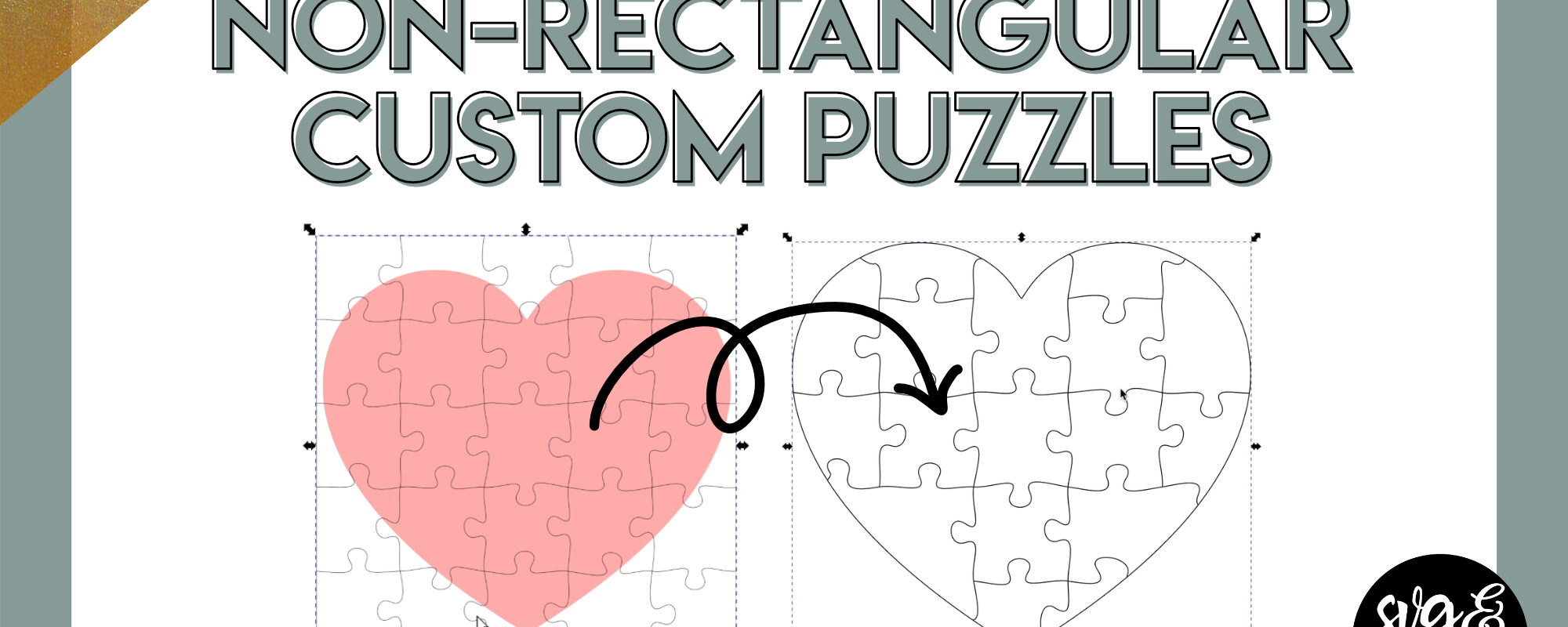 How to Create Non-Rectangular Puzzle Templates