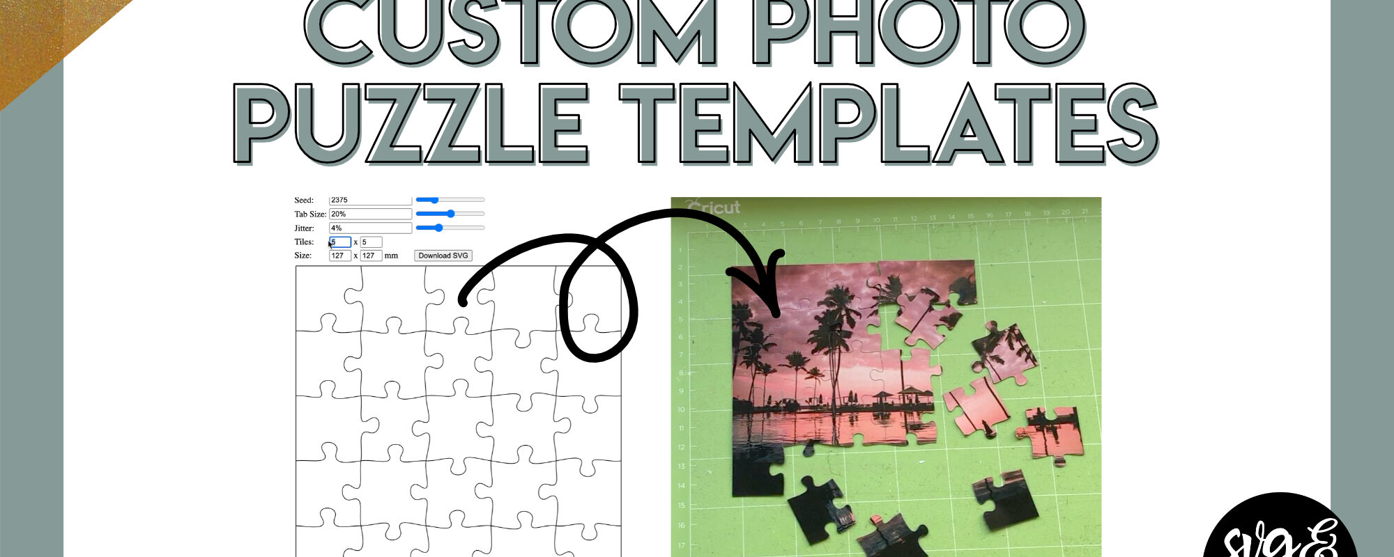 How to Make Custom Photo Puzzle Templates