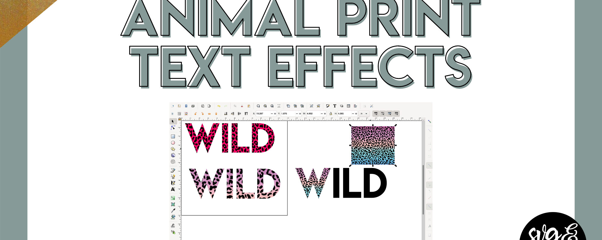 Animal Print Text Effects