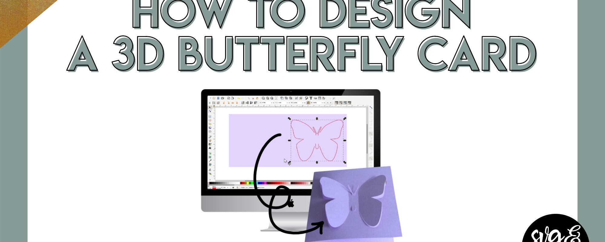 How to Create a 3D Butterfly Card