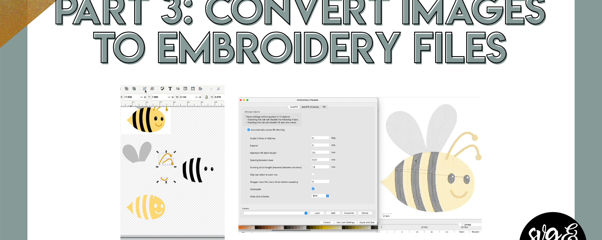 Part 3: Converting Images into Embroidery Files