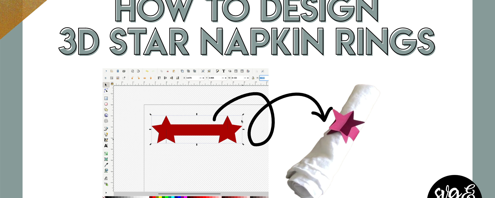 3D Star Napkin Ring