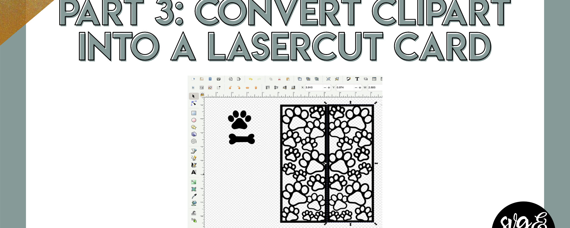 Part 3: Convert Clipart into Lasercut Cards
