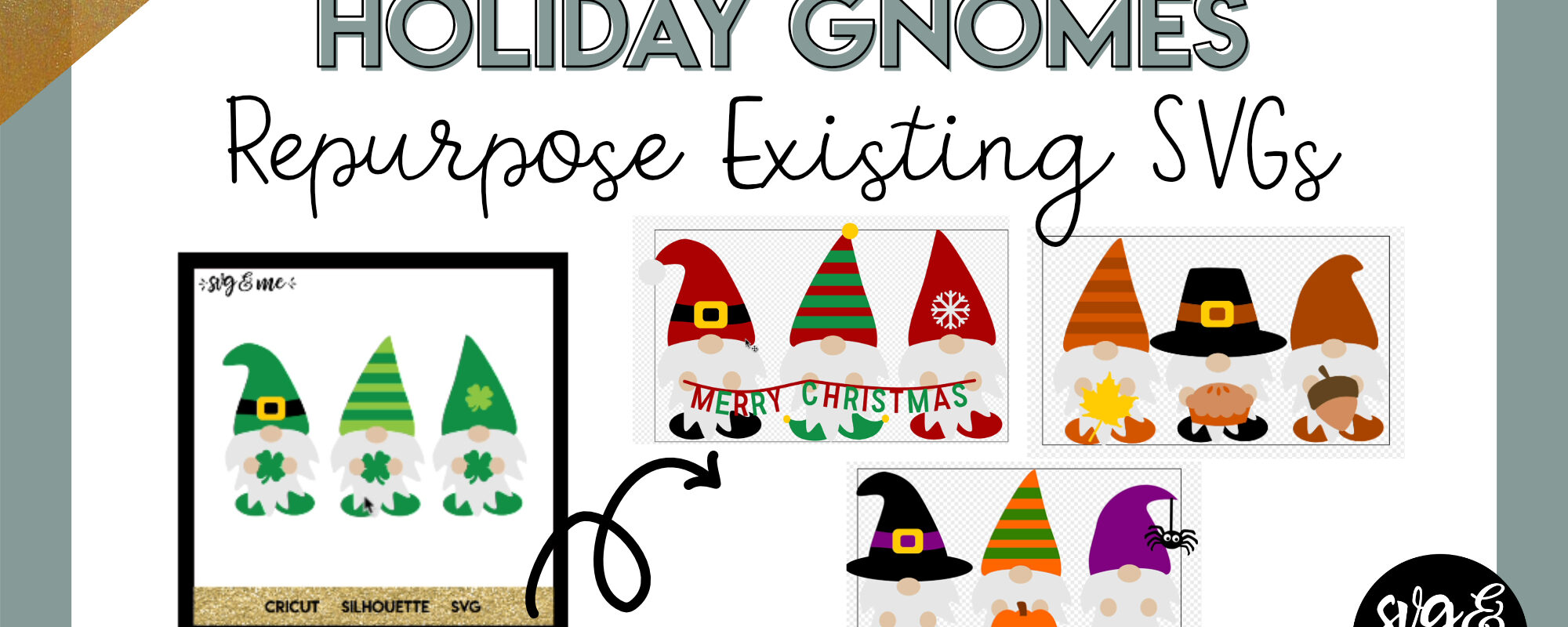 Holiday Gnomes: How to Repurpose Existing SVGs