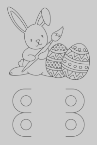 LOVED making the coloring sheet. It’s a great idea for Sunday School classes or Vacation Bible