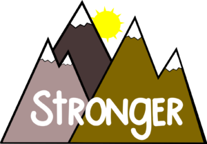 Using the pen feature for the first time designing Stronger_Mountains