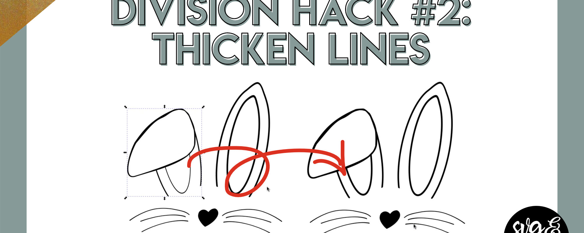 Division Hack #2: Thickening Connected Lines