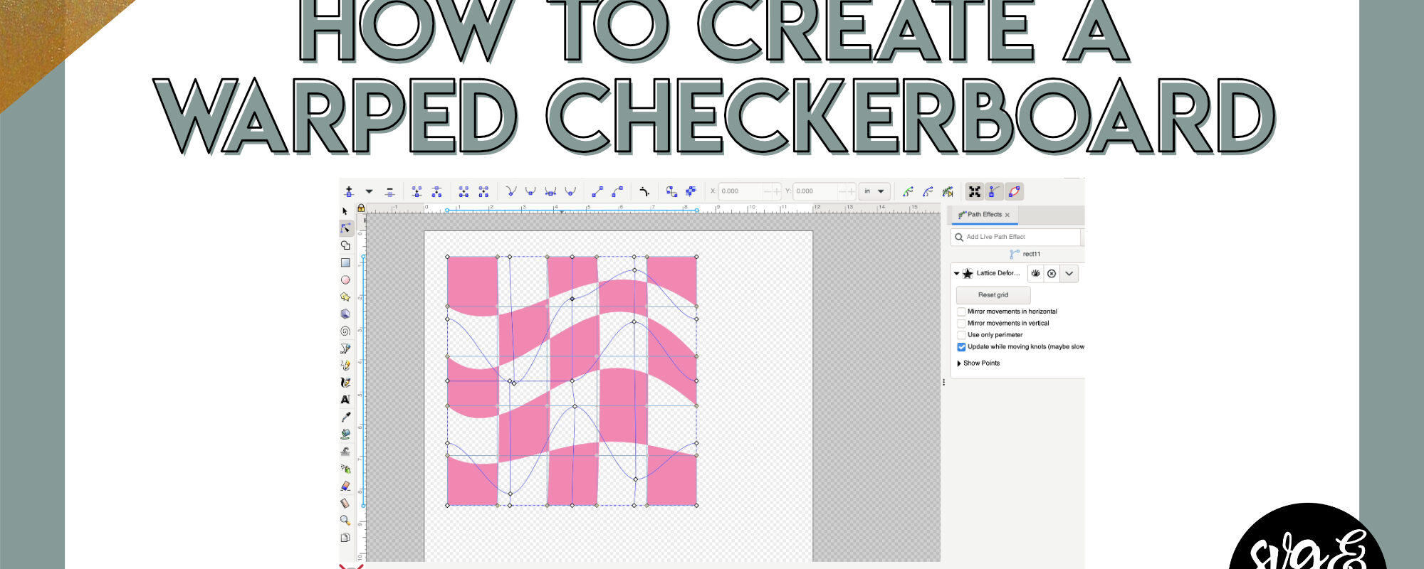 How to Create a Warped Checkerboard