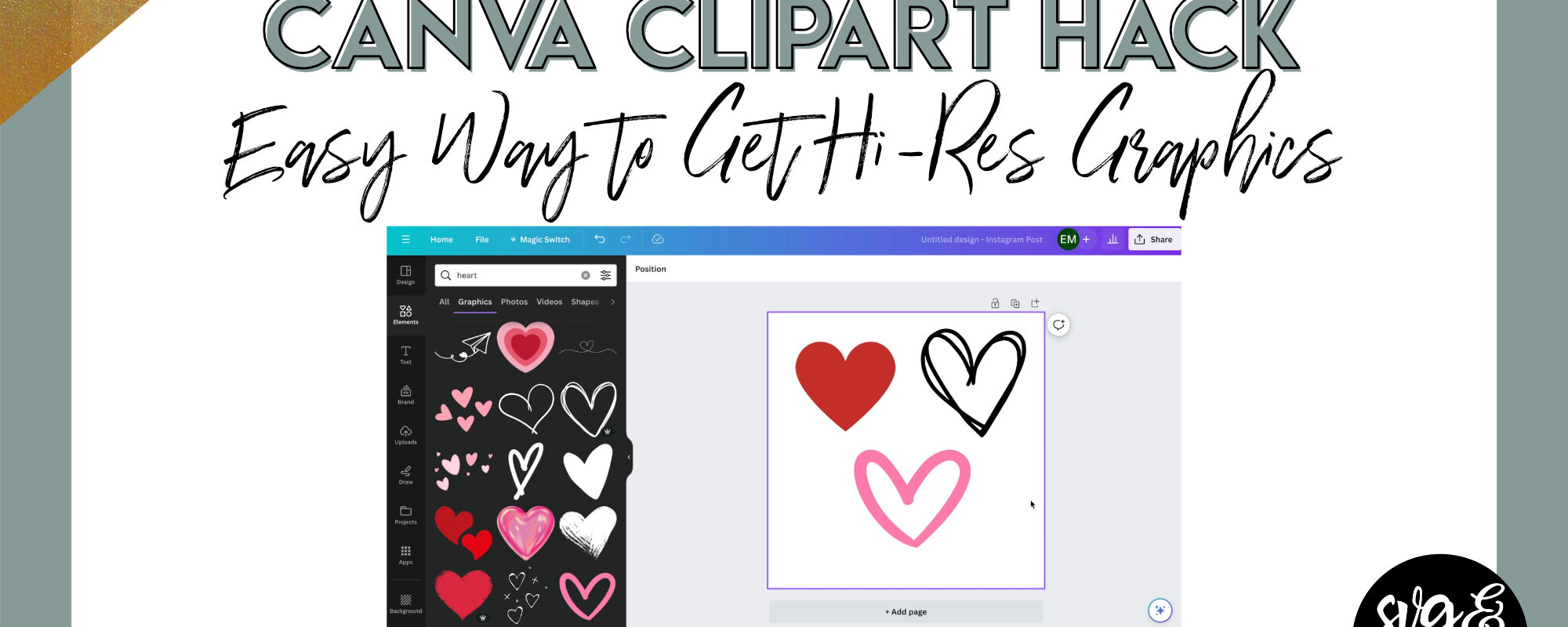 Canva Clipart Hack