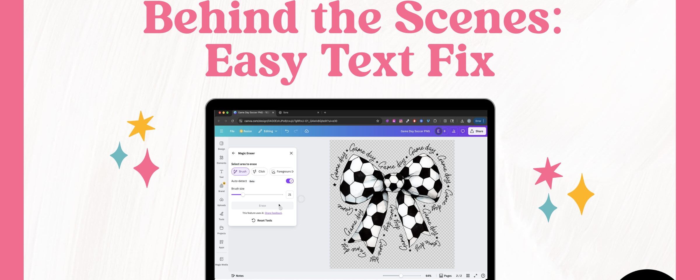 Behind the Scenes: Easy Text Fix