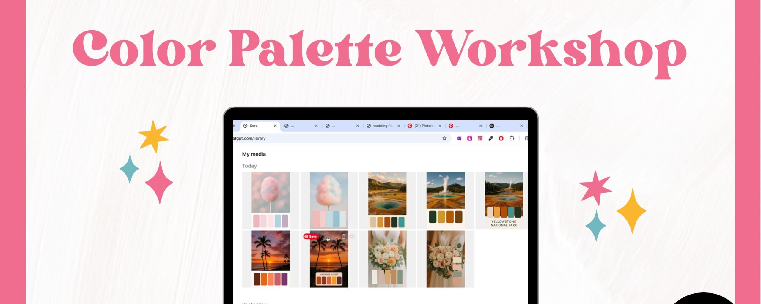 Color Palette Creator Workshop