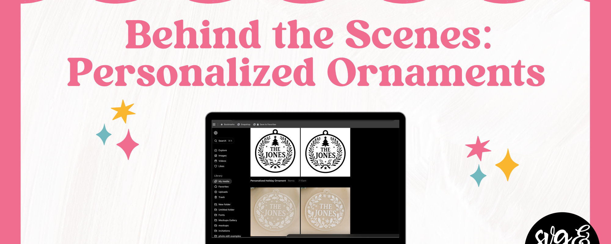 How to Create Personalized Ornament SVGs